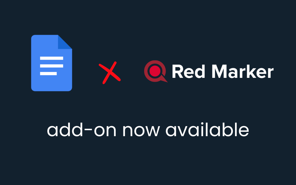 Create more compliant content with Google Docs & Red Marker
